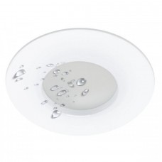 Σποτ Μπάνιου Στρογγυλό Χωνευτό Σταθερό Αλουμινίου Λευκό Στεγανό IP44 5663